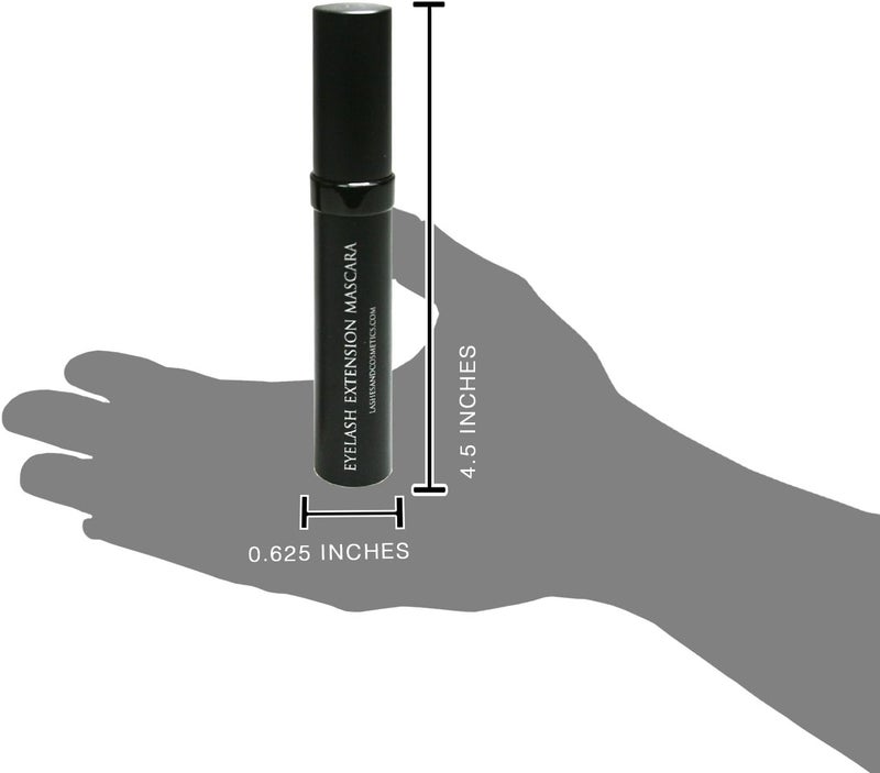 KC Republic Lashes and Cosmetics Eyelash Extension Mascara - Oil Free and Safe for False Lashes - Image 5